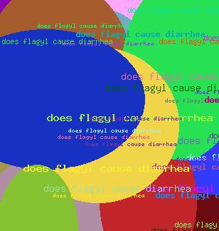 does flagyl cause diarrhea