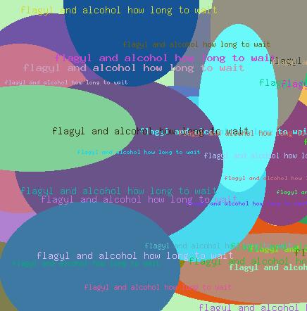 Flagyl and alcohol how long to wait